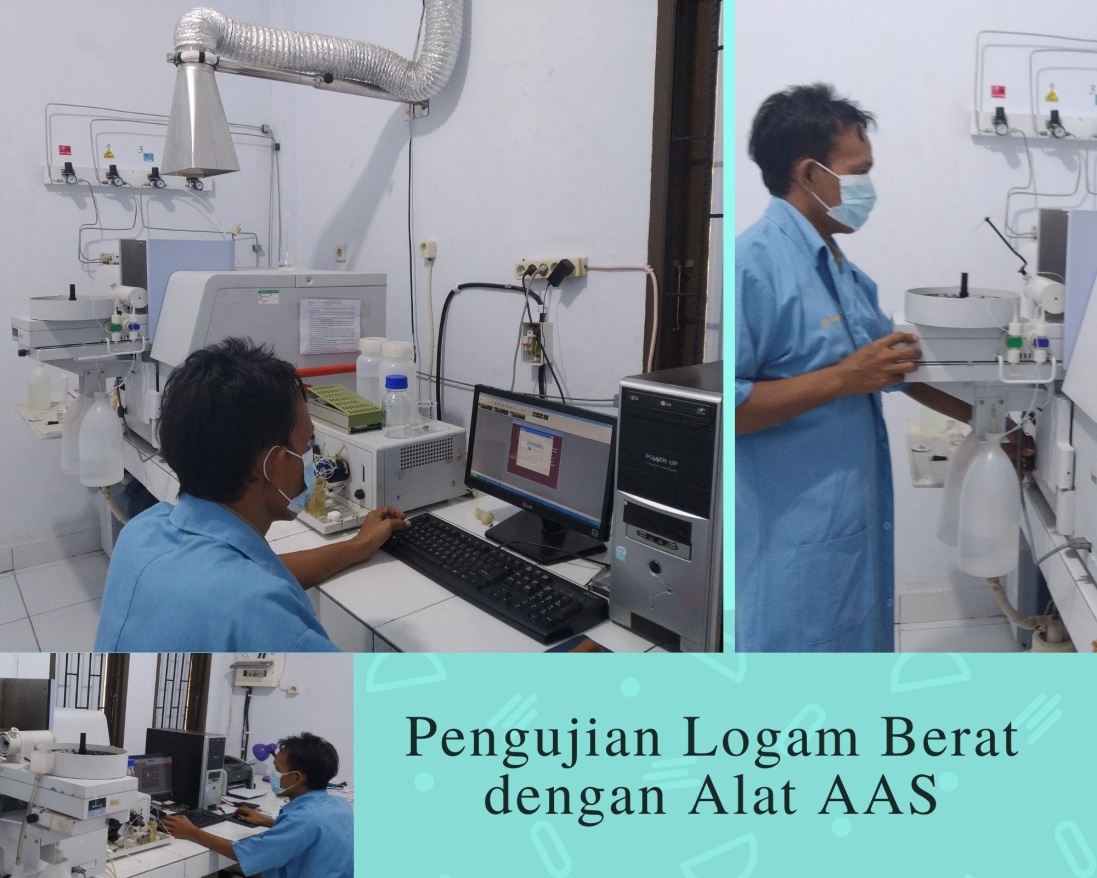 Pengujian Logam Berat dengan alat AAS